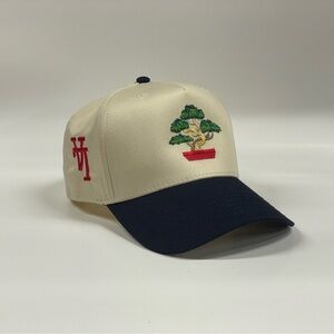 Bonsai x LA Hat – Cream & Navy Edition